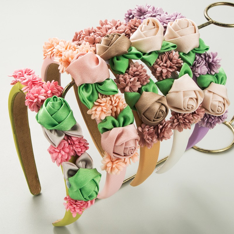 Flower Sponge Hairband Wholesalers