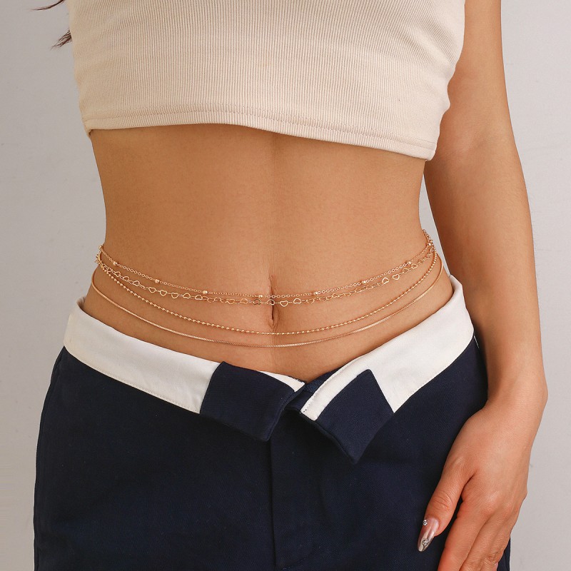 Multilayer Stacked Waist Chain Wholesaler
