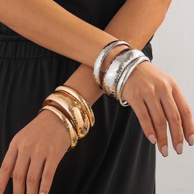Mayorista De Pulsera Curva De Versión Ancha Irregular