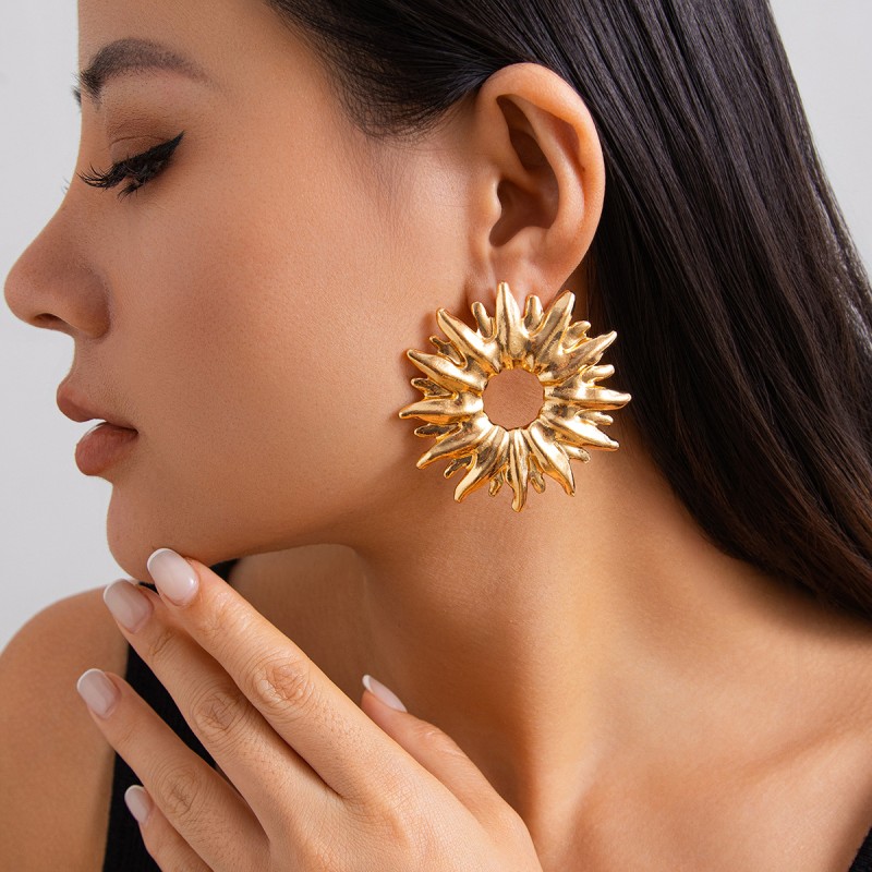 Mayorista De Pendientes Huecos De Girasol