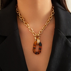 Mayorista De Conjunto De Collares Con Hebilla De Leopardo