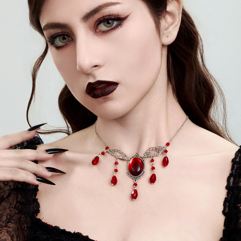 Mayorista De Collar De Luna Con Flecos De Diamantes