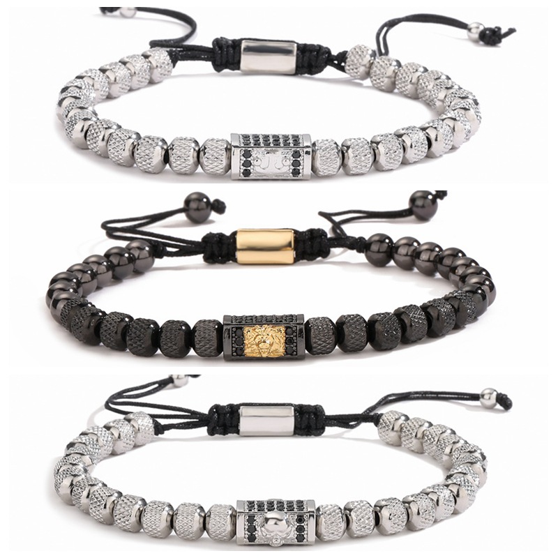 Skull Lion Adjustable Bracelet Wholesaler