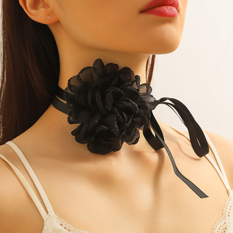 Mayorista De Collar De Encaje De Flores