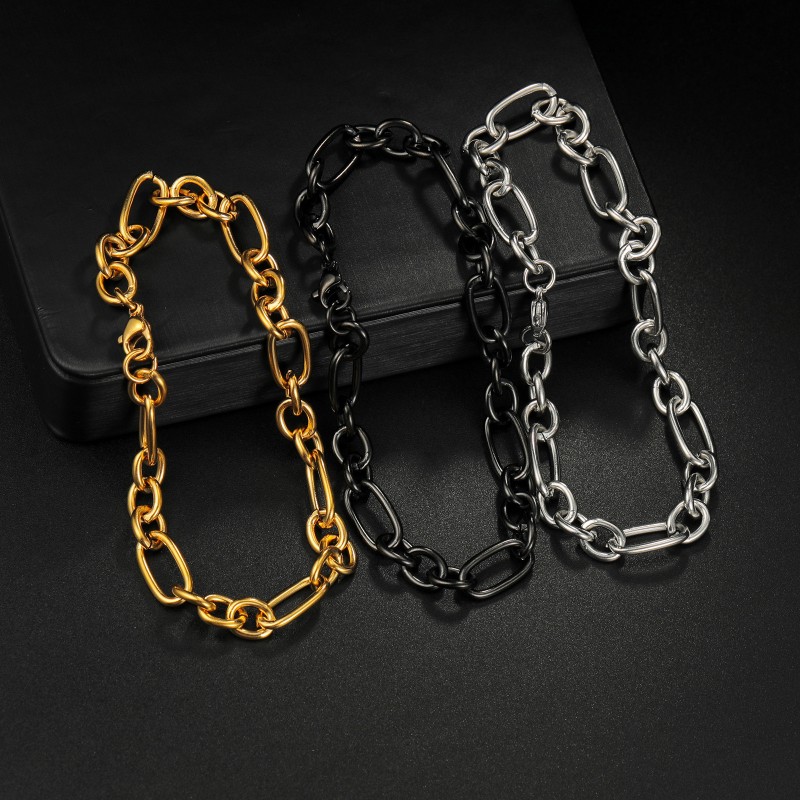 Cadena De Twist Pulsera De Acero Inoxidable Para Hombre Mayorista