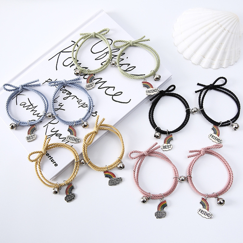 Pulsera De Costura De Campana De Arco Iris Mayorista