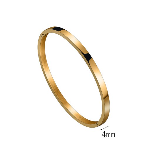 4mm Wide Gold