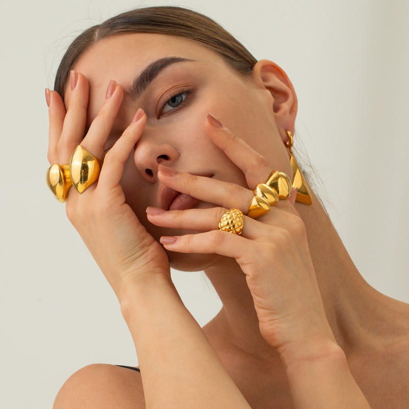 Chubby Oval Ring Wholesaler