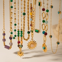 Turquoise Round Bead Necklace Wholesalers
