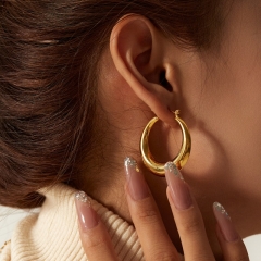 Stainless Steel Golden Ear Ring Wholesalers