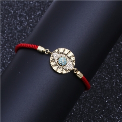 Mayorista De Pulsera Ajustable Del Ojo Del Diablo De Circón