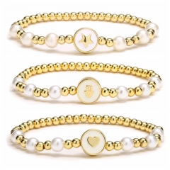 Mayorista De Pulsera De Amor Elástica Con Cuentas
