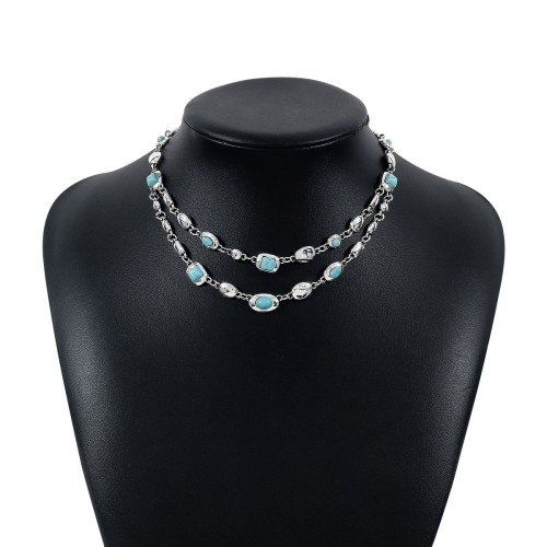 White K Turquoise