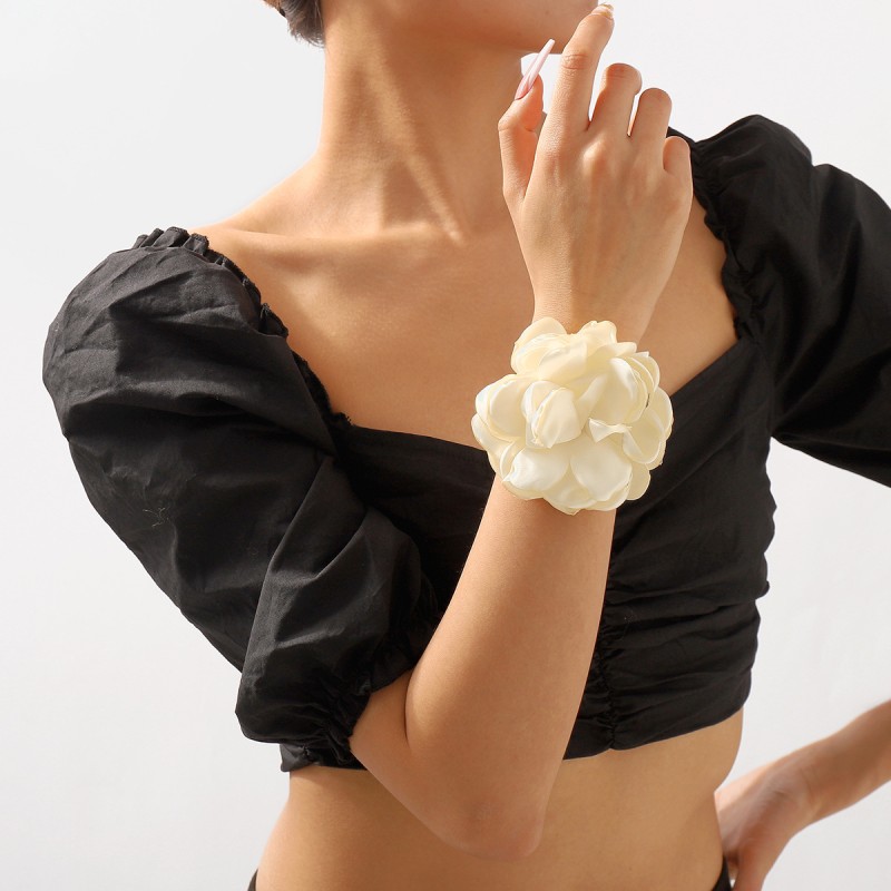 Mayorista De Pulsera De Rosa De Perlas