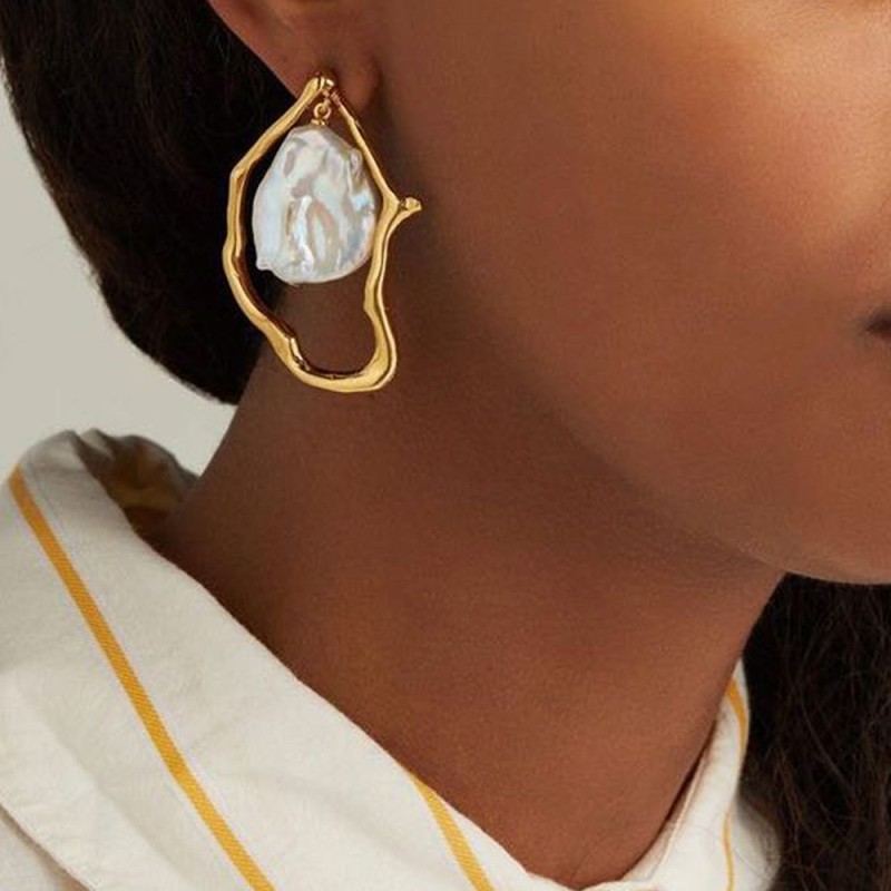 Mayorista De Pendientes De Perlas Irregulares