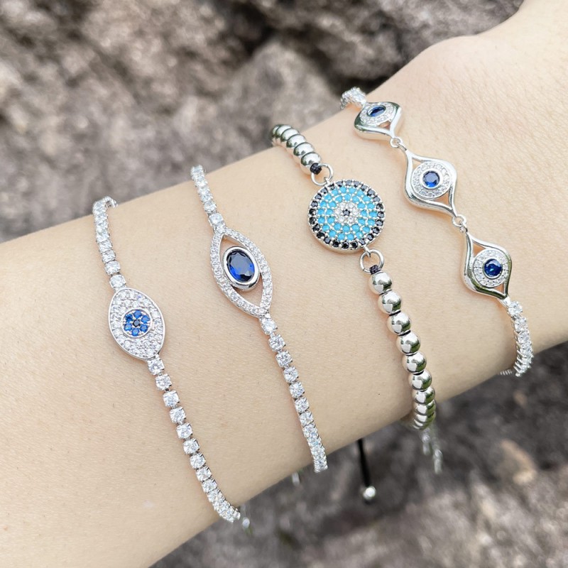 Mayorista De Pulsera De Ojo De Diablo De Diamantes