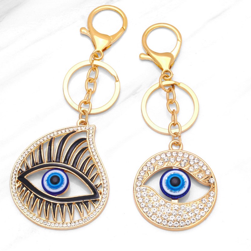 Mayorista De Llavero De Ojo De Diablo Con Diamantes