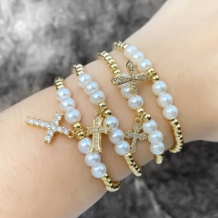 Cross Beaded Bracelet Wholesaler