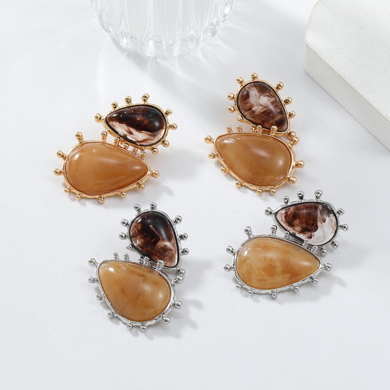 Aretes De Resina Girasol Al Por Mayor