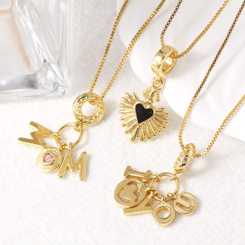 Letter Love Pendant Necklace Wholesalers