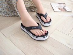 New style women men slippers ,women flip flops ,high heel flip flops