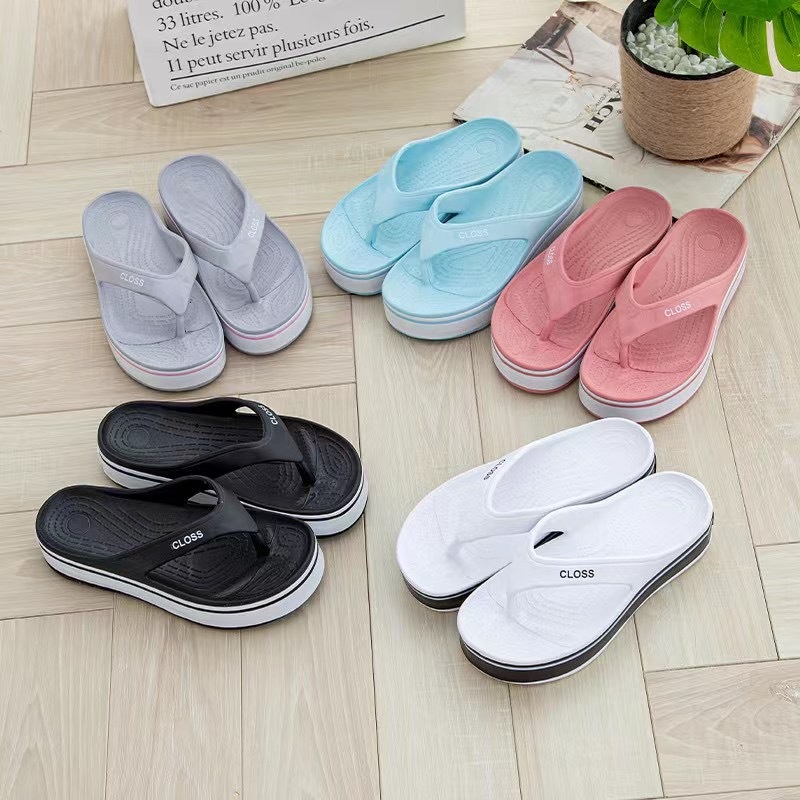 New style women men slippers ,women flip flops ,high heel flip flops
