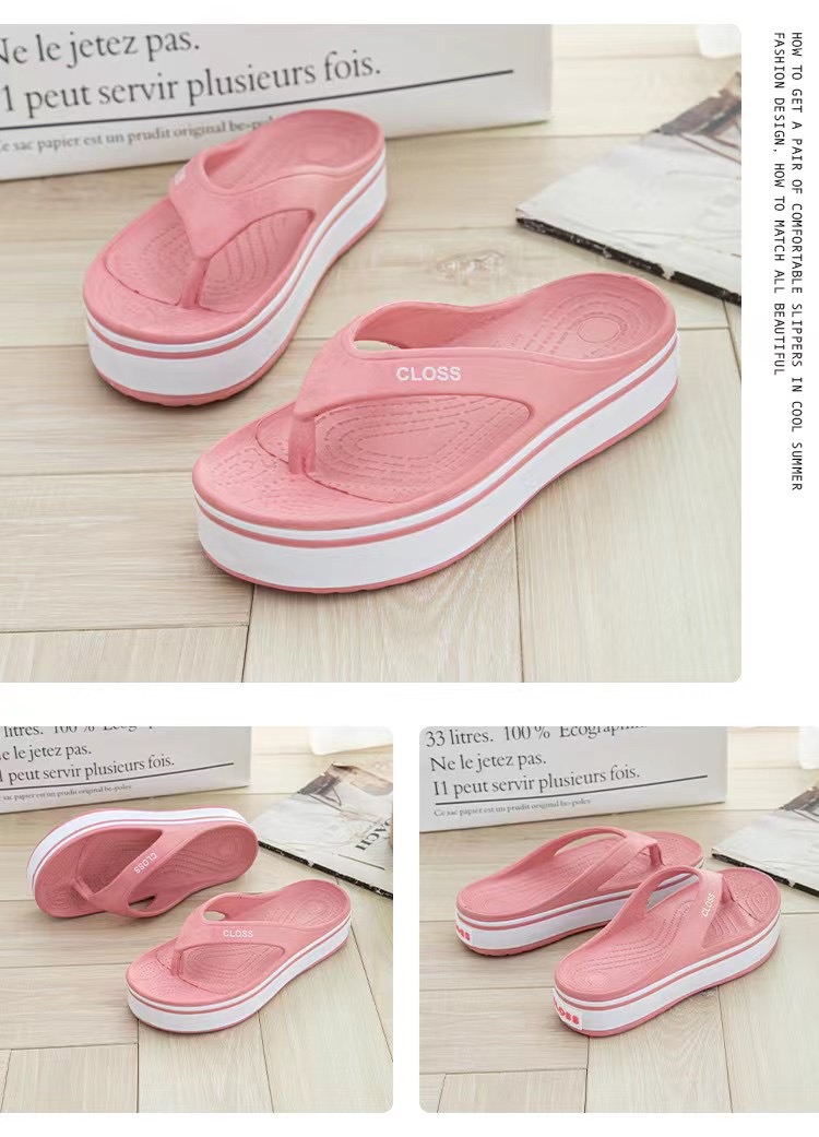 New style women men slippers ,women flip flops ,high heel flip flops