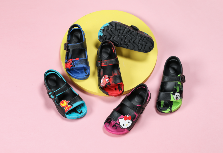 Customised eva kids sandals