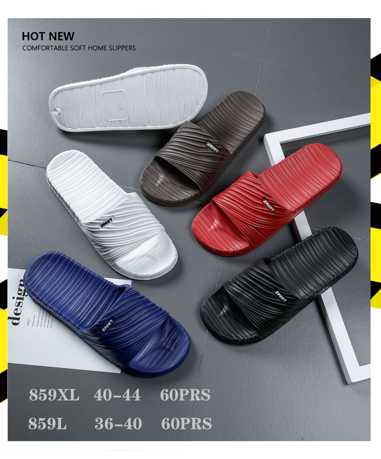 Indoor unisex eva slippers