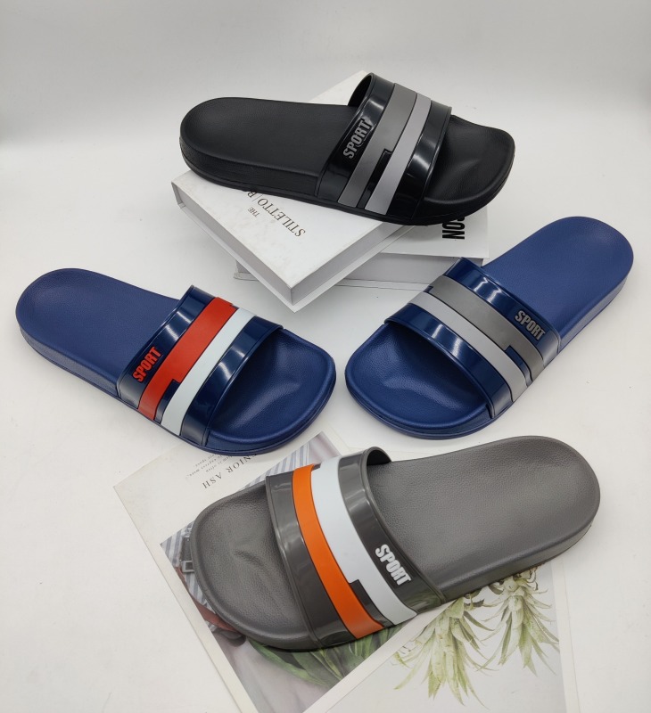 Indoor PVC men slippers