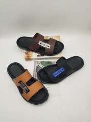 Customized PU,PVC men slippers