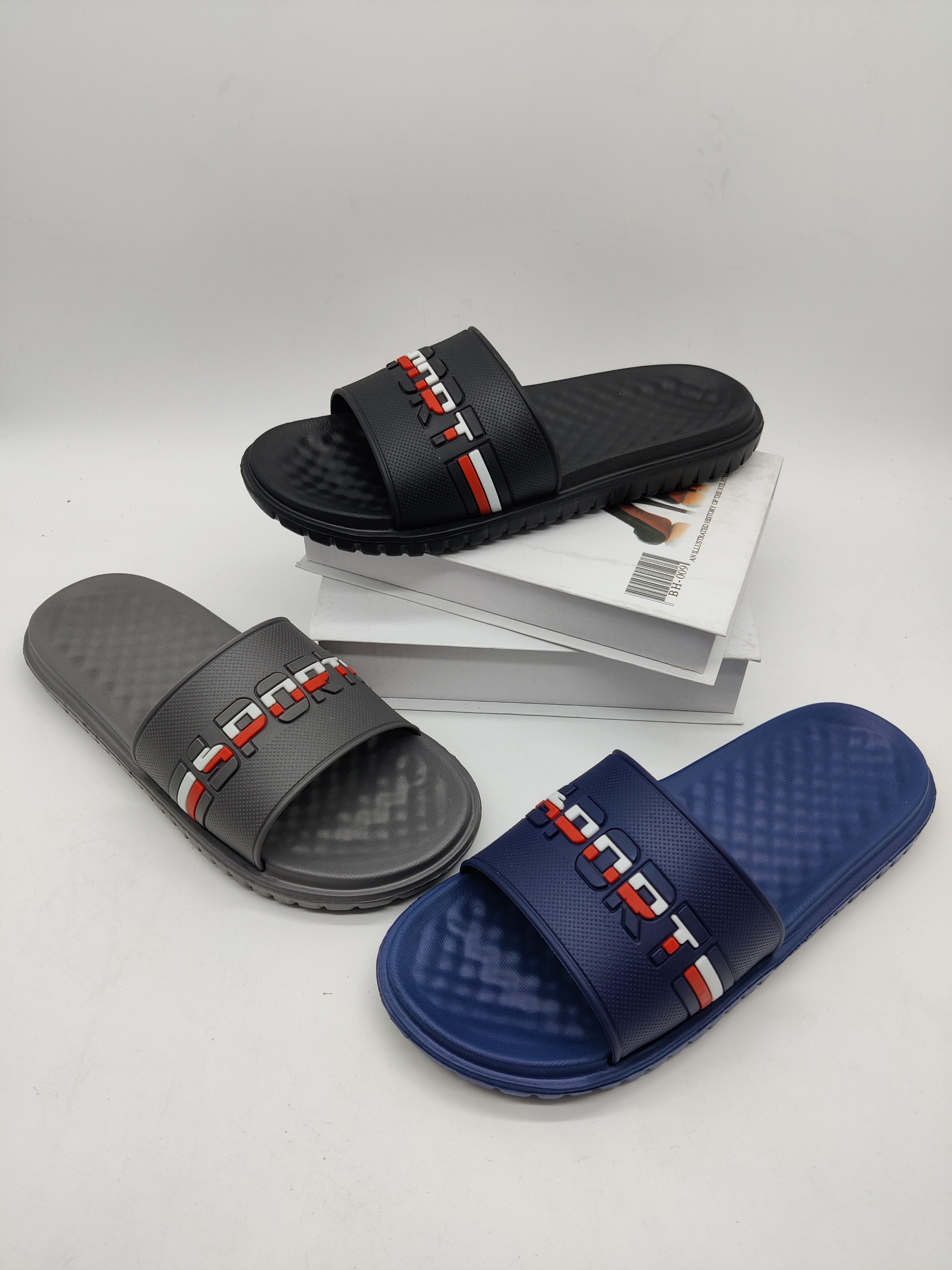 New PVC indoor men slippers
