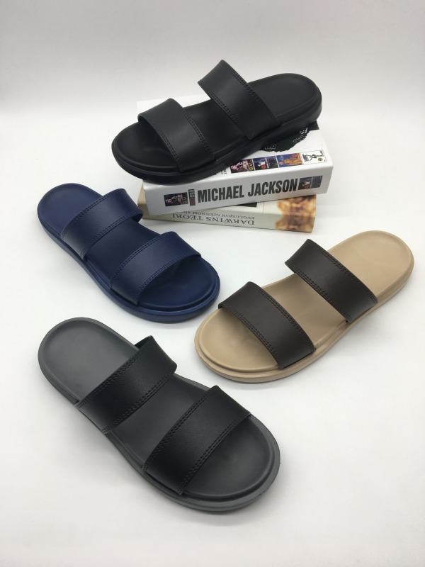 PU indoor men slippers