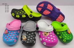 Unisex eva clog shoes with two color