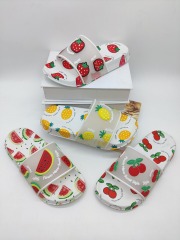 PVC fruit kids slippers