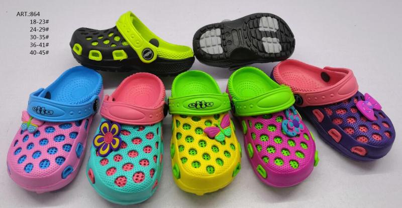 Unisex eva clog shoes with two color