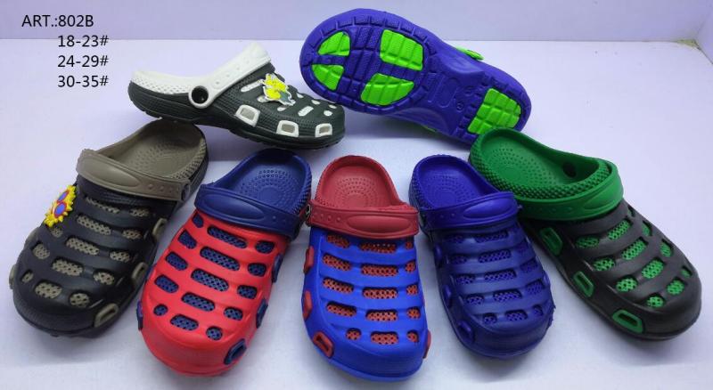 Injection eva clogs two colors clogs