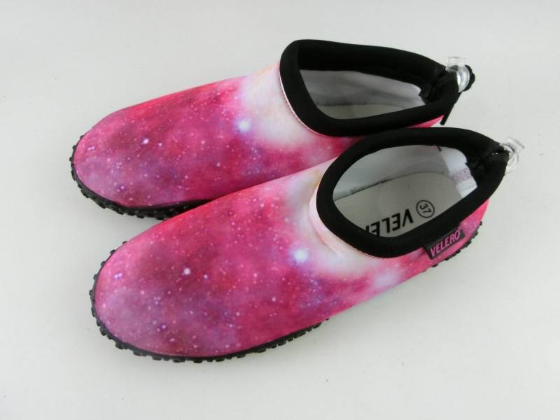 Newly printing lady aqua shoes