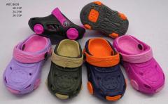 Car design indoor kids clog