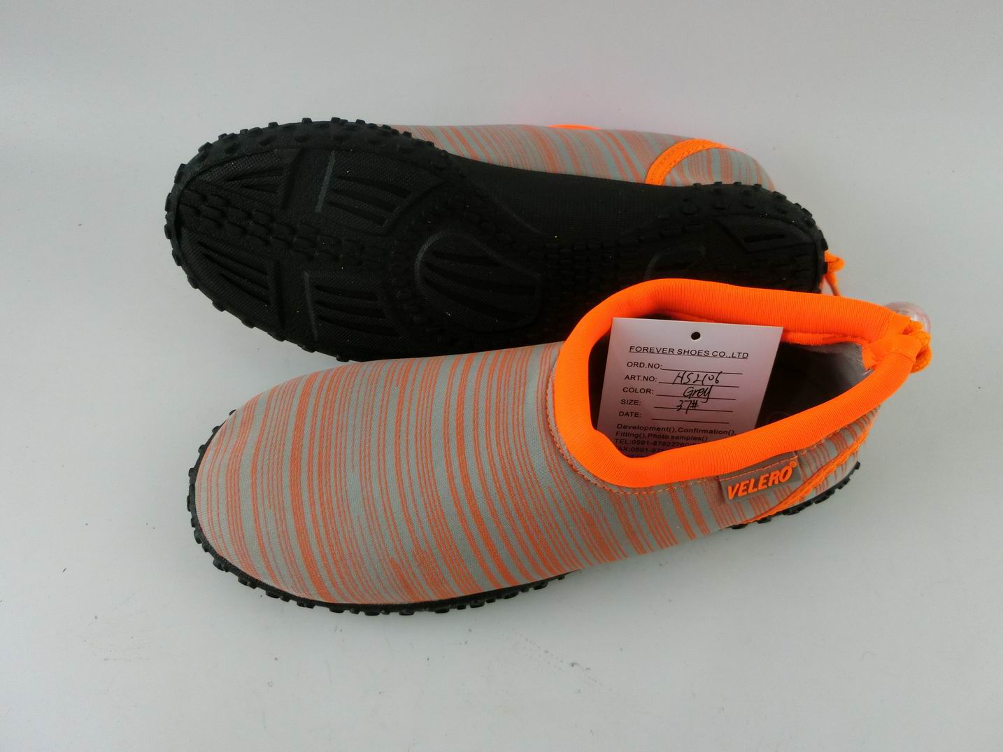 Printing designed adult aqua shoes