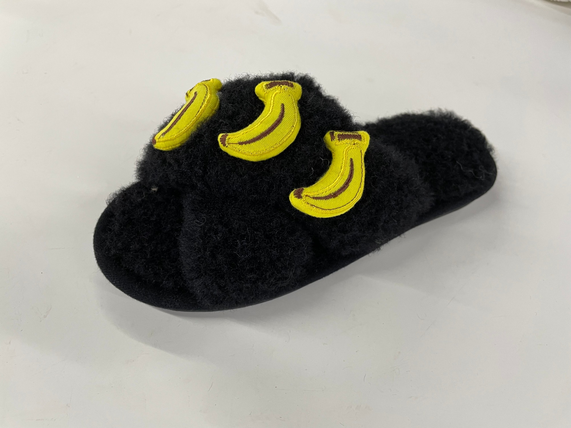 Ladies OEM indoor fur slippers