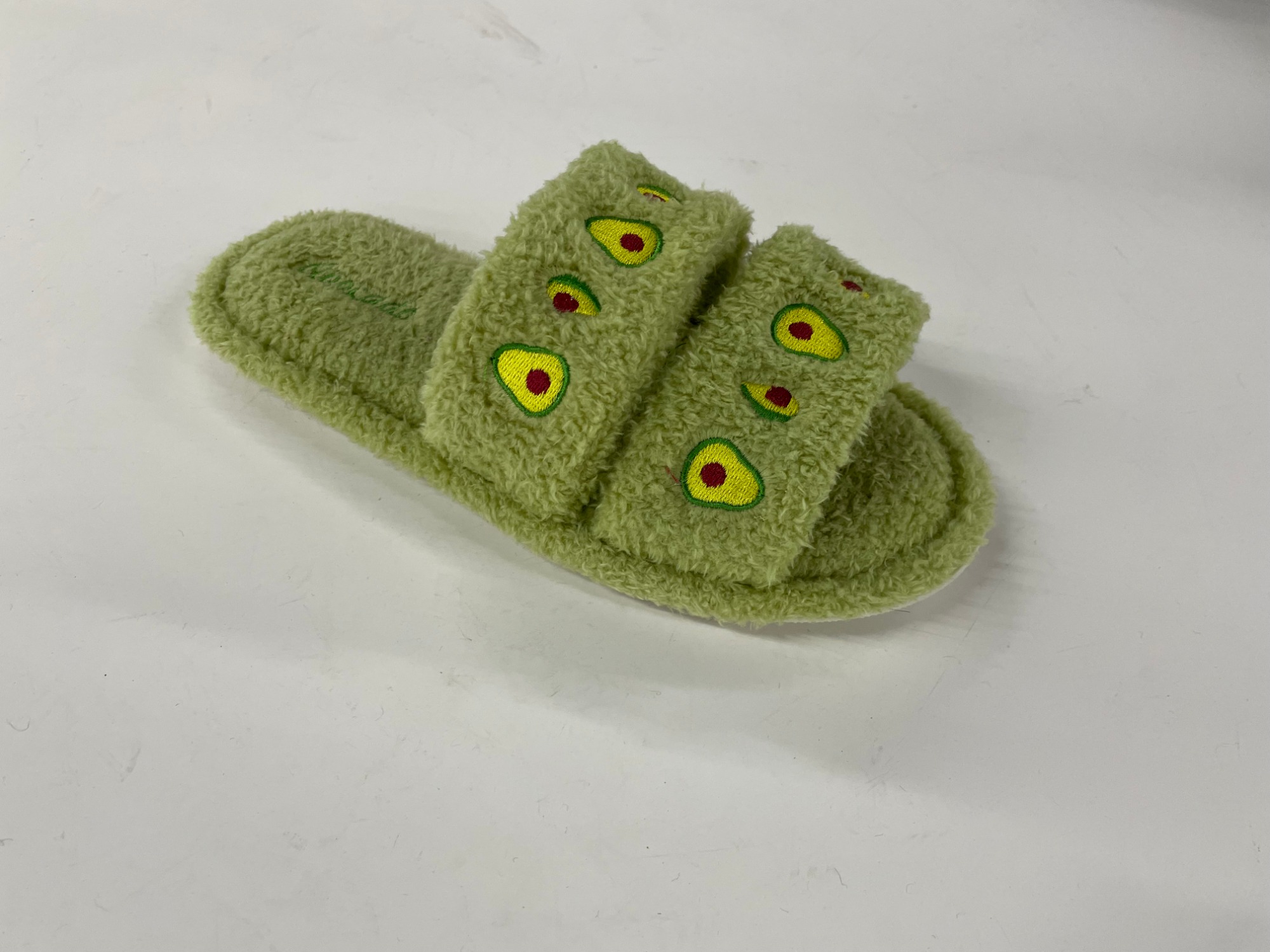 Ladies indoor fur slippers