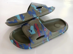 Fashion printing adult slippers