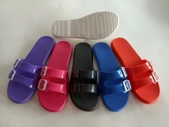 2022 new double strap buckle slippers