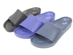 Comfortable Fashion Solid Color Men Casual Cross Slippers,high heel slippers