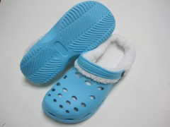 Designed unisex eva warm lining clogs shoes,kids clogs