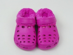 Designed unisex eva warm lining clogs shoes,kids clogs