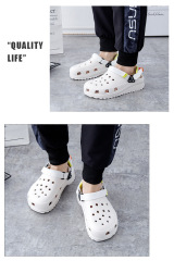 Slippers thick soles anti-skid slippers ,men's sandals thick clogs, chunky sliders