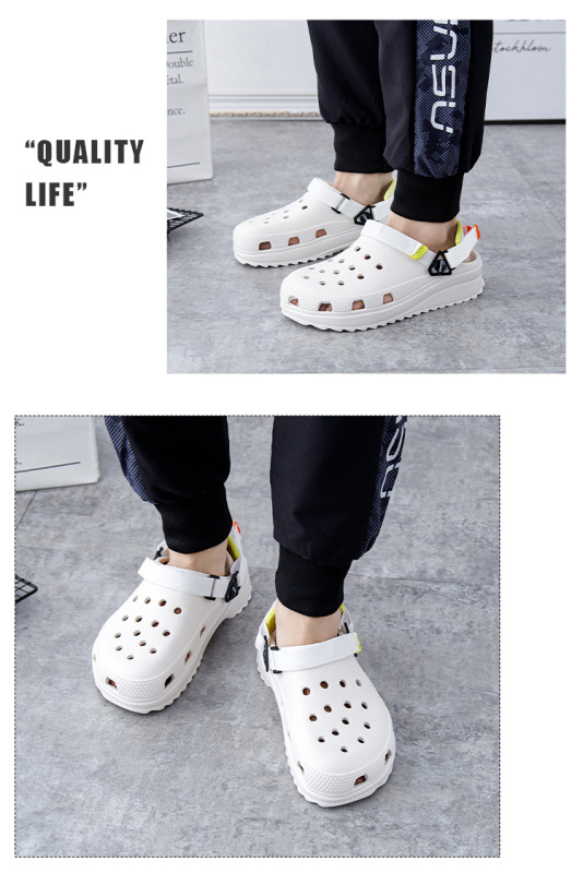 Slippers thick soles anti-skid slippers ,men's sandals thick clogs, chunky sliders