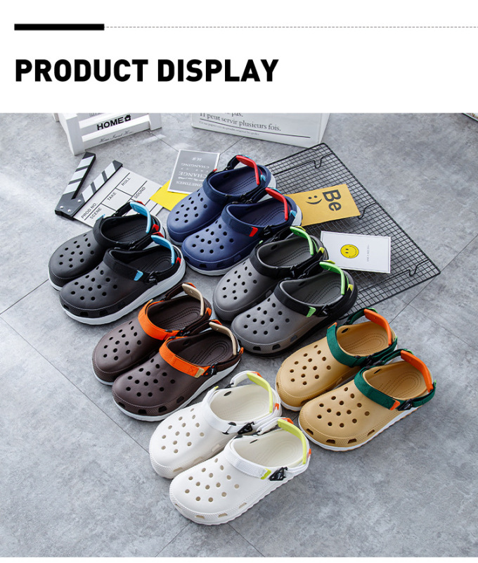 Slippers thick soles anti-skid slippers ,men's sandals thick clogs, chunky sliders